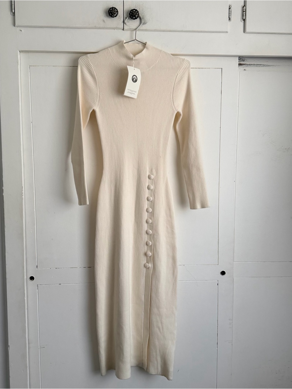 Sezane Harper Dress - Ecru